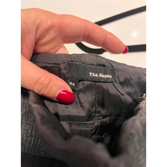 The Kooples Black Side Zip Sleeveless Jumpsuit Size 10 - Picture 5 of 11